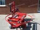 BARGAM FP-60 small round bale wrapper with counter and side pick-up fork/automatic stop