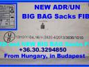 ADR - UN 3077 big bag zsák veszélyes hulladékhoz,  tető palához,  olajos rongyokhoz stb