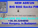 ADR - UN 3077 Big Bag für gefährliche Abfälle, Dachschiefer, ölige Lappen usw.