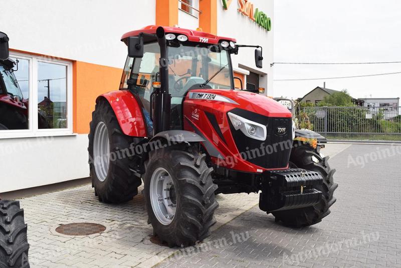 TYM T1304,  130 LE traktor,  választható felszereltséggel