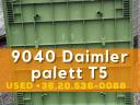 Daimler Chrysler DC 9040-es Daimler fedő 5010 DC palettához 20.536-0088