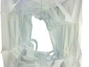 Big bag bag 20. 536-0088 size 110 x 110 x 230-240 cm Q big bag with loading and unloading stub