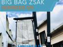 Big bag zsák .20. 536-0088 méret110 x 110 x 212 cm Q laminált 6:1 big bag zsák becső-kicső