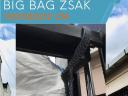 Big bag zsák .20. 536-0088 méret110 x 110 x 212 cm Q laminált 6:1 big bag zsák becső-kicső