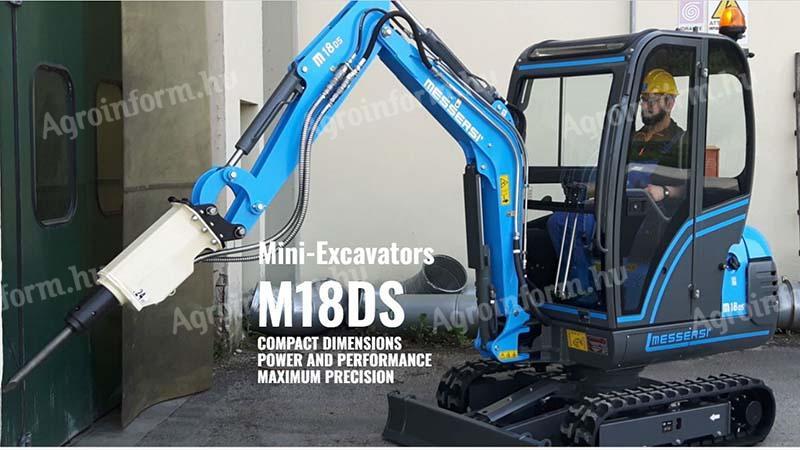 MINI EXCAVATOR MESSERSI - M18DS