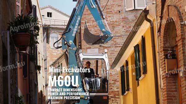 MINI EXCAVATOR MESSERSI - M60U