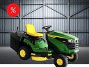 Tractor de gazon John Deere X147R - NOU - 2 ani GARANȚIE - PREȚ SPECIAL