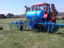 Injection fertilizer nitrosol, row crop cultivator