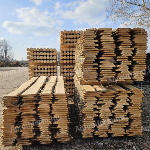 Unedged acacia planks - 115.000 Ft/m3