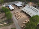 Unedged acacia planks - 115.000 Ft/m3