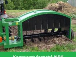 TPK 300 komposztforgató IGJ