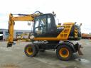 JCB JS145W gumikerekes kotró