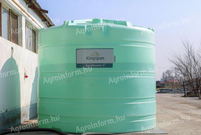Резервоар за нитросол од 15.000 литара, складиште течног ђубрива Кингспан АгриМастер