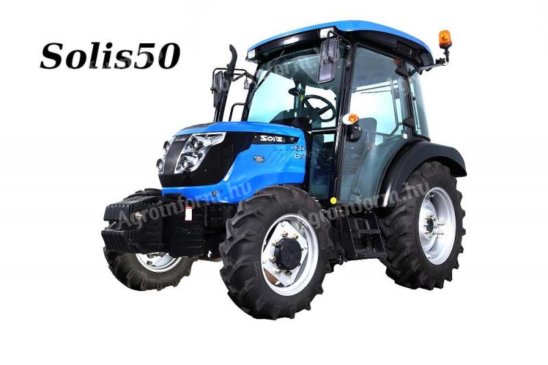 SOLIS 50 kabinos traktor a legjobb ár