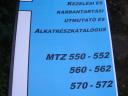 MTZ 550 manual and parts catalogue in one