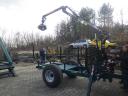 IGJ farmermax ERD 50 HD1042 Erdészeti Pótkocsi daruval
