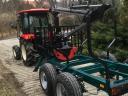 IGJ farmermax ERD 50 HD1042 Erdészeti Pótkocsi daruval