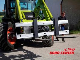 Fliegl targoncavilla és bálavilla adapter