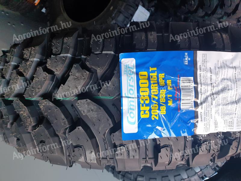 205/70 R15 COMFORSER M/T NOVÁ TERÉNNA PNEUMATIKA 4X4