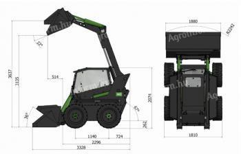 Teil des Elektro-Kompaktladers ELISE 900