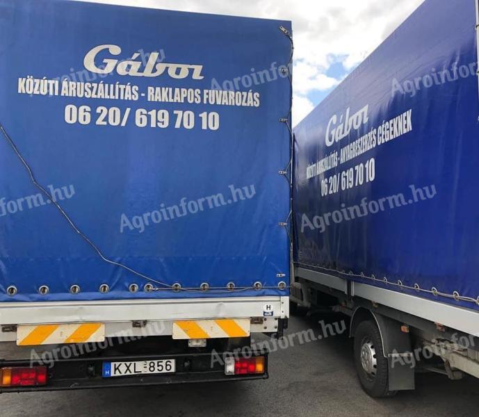 Gábor Transport de marfă - Mutări