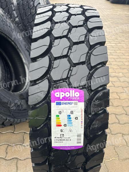 315/80R22.5 On/Off Apollo EnduTrax MD terenska pnevmatika za tovornjake za prodajo