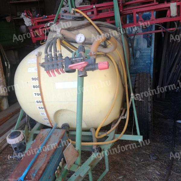 Polish trailed sprayer, 1200 litres for sale