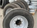 Predám použité pneumatiky rozmeru 385/65R22,5 na prívesy HW6011 a 8011 za kolesá nákladného auta