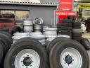 Gebrauchte Reifen der Größe 385/65R22,5 für HW6011- und 8011-Anhänger für LKW-Räder zu verkaufen