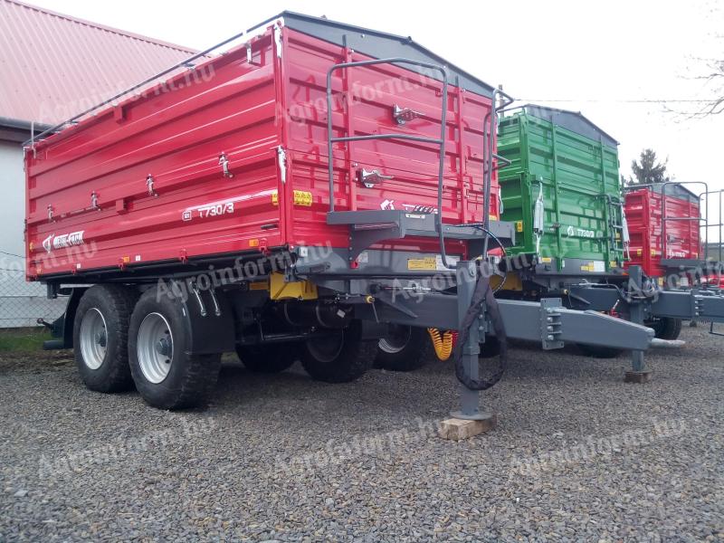 Metal Fach T730/3 tandem trailer 12 t also for tender