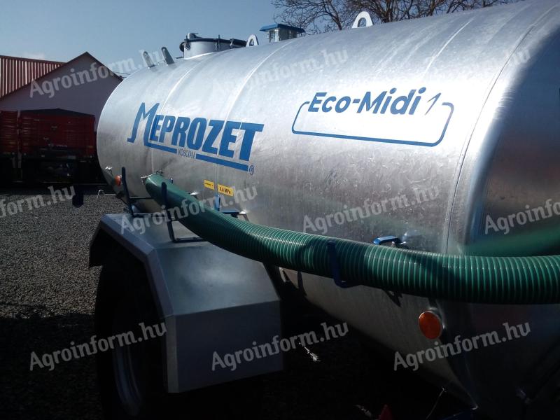 Meprozet sací vozík nádrží PN70/1 ECO 8000L aj na tender