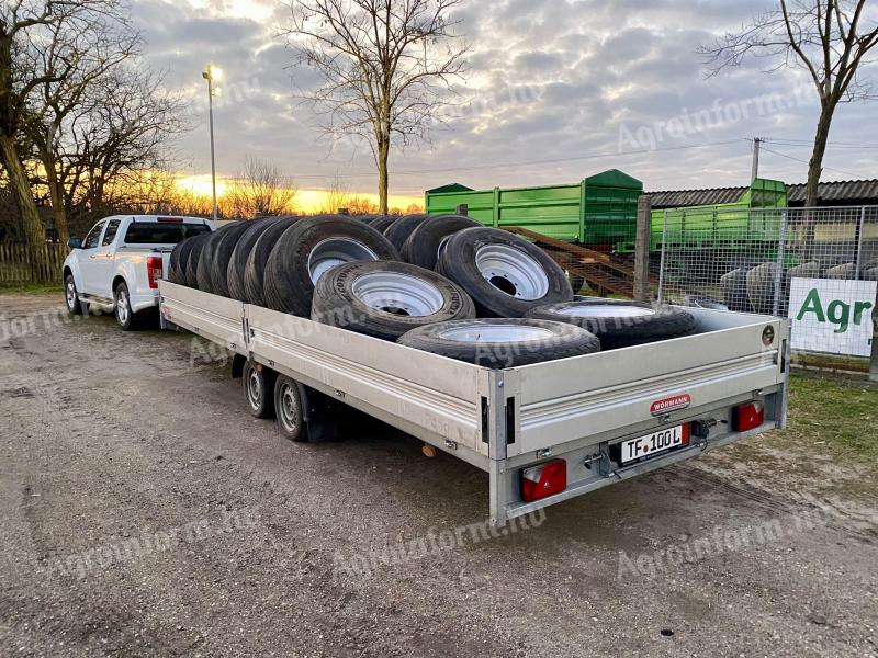 Ifa HW 8011 wheel, rubber, trailer wheel, trailer rubber, truck wheel