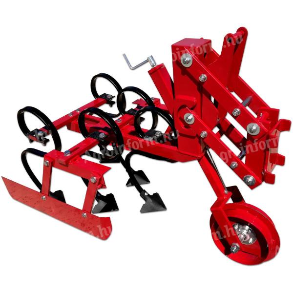 Row guard set for Schriffert suspended 9 trolley row cultivator