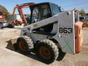 Bobcat 863H 3,3 tonnás csúszókormányzású gép eladó