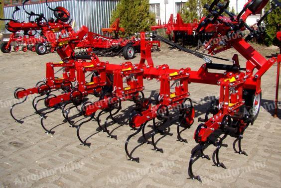 Helti SM 6 row spring-loaded row cultivator