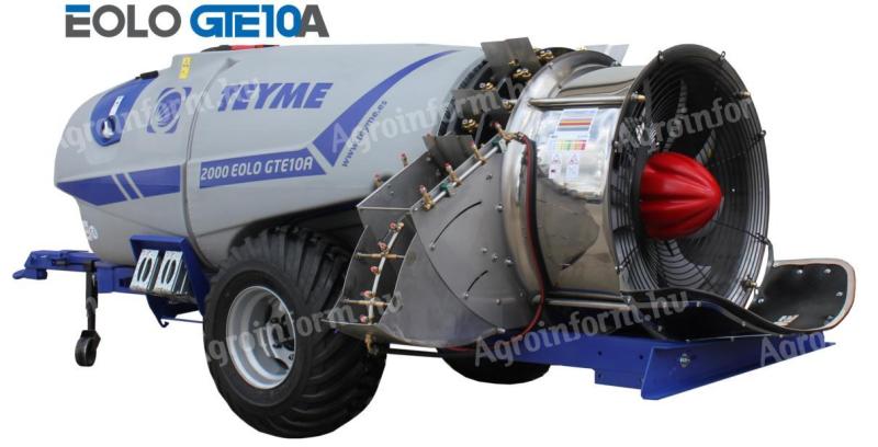 TEYME EOLO GTE 10A 15 m high tree (walnut) sprayer with automatic control system IGJ