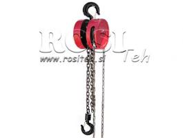 LÁNCEMELŐ - 3TON x 3m WINCH