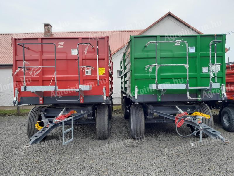 Zaslaw D-737 AA 14 t XL agricultural trailer with full equipment on sale