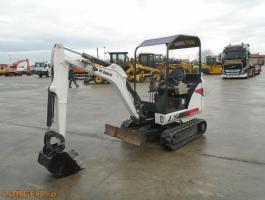 Bobcat E16 minikotró