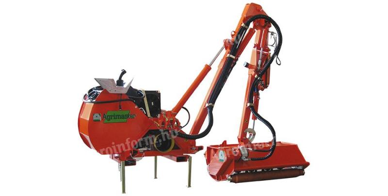 Agrimaster Shark B 540 front 80 side mounted stem crusher