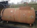 Double-walled steel tank for gas oil, 7000 L old fuel oil tank