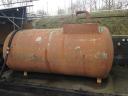 Double-walled steel tank for gas oil, 7000 L old fuel oil tank