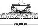 Faza B De Lux 1500 double disc fertiliser spreader family