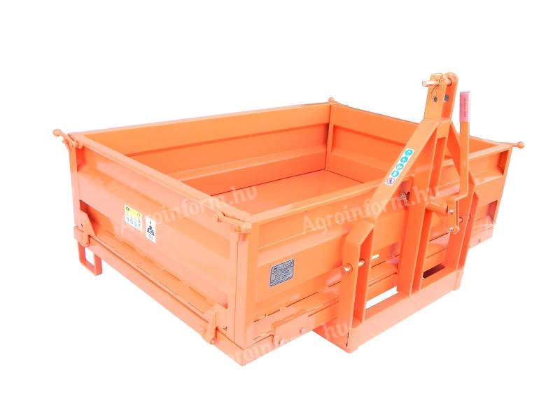 New TRP160, three-side opening tote box for three-point suspension