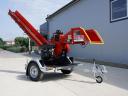 REMET RPS-120 petrol engine branch chipper