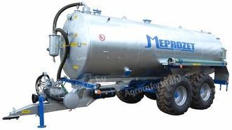 SPECIAL OFFER! Meprozet PN-1/14A 16120L tanker with double BOGIE axle, 710 tyres