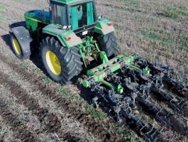 Strip-Till sávművelő egység, 4 soros gép
