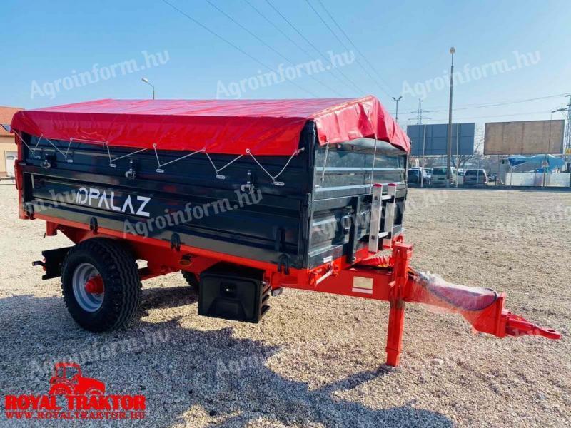 Palaz 3.5 t single axle trailer - EU model