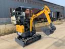 MR16 Rotary excavator hydraulic boom with side turning