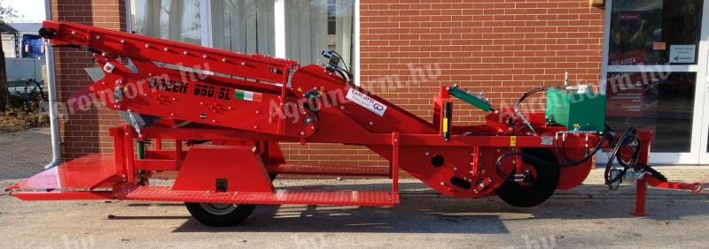 Carlotti 650/5L 1-row and 1450 2-row sweet potato harvester, combine harvester